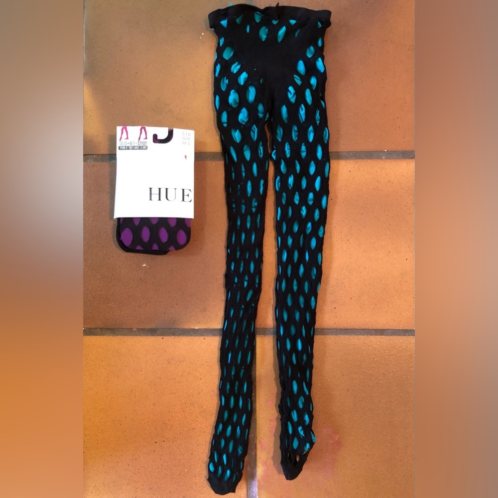 Layered tights hosiery stockings - great for Halloween!